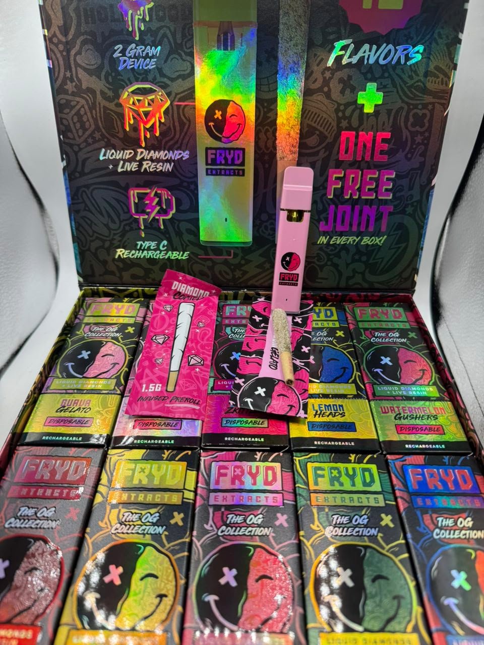 Fryd Disposable With Pre Roll Fryd Disposable With Pre Roll